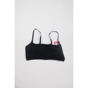 Yitty Bralette Stretchy Fit Scoop Large Black Nylon Elastane Casual